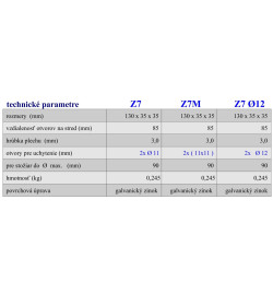 Žralok (úchytka) Z7 Ø12mm.