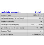 Žralok (úchytka)  Z16M